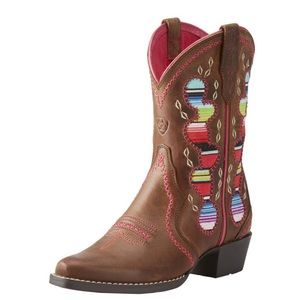 Ariat Boots w/ Serape Cactus Design